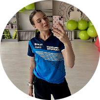 Красикова Анна - тренер по настольному теннису