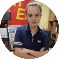 Чеботарева Екатерина Юрьевна - тренер по настольному теннису