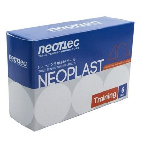 Neottec Neoplast 1* пластик (40+) 6 шт. белые