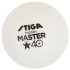 Stiga Master 1* пластик (40+) 6 шт. белые