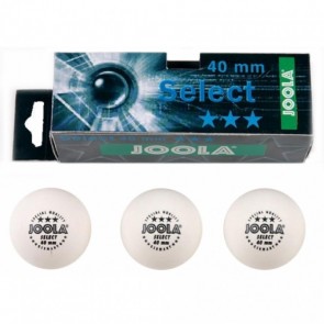 Joola Select 3* целлулоид (40) 3 шт. белые