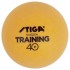 Stiga Training 1* пластик (40+) 6 шт. оранжевые