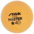 Stiga Master 1* пластик (40+) 6 шт. оранжевые