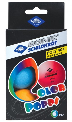 Donic-Schildkrot Colour Popps 40+ 6 шт.