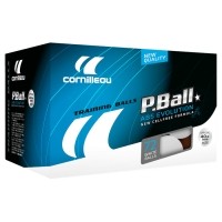 Cornilleau 1* P-Ball Evolution 40+ Plastic ABS x72 White