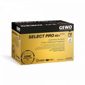 Gewo 3* Select Pro 40+ Plastic x72 White