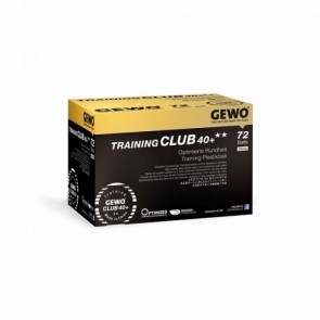 Gewo 2* Training Club 40+ Plastic x72 White