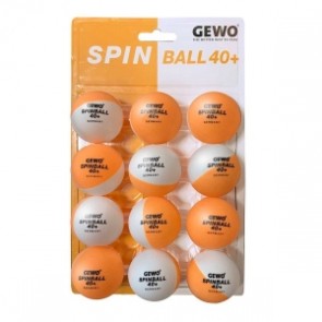 Gewo Spinball 40+ Plastic x12 Мulticolor
