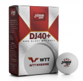 3*** DJ40+ WTT ITTF бел. 6 шт.