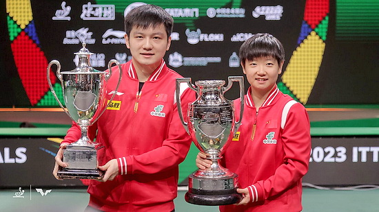 Fan Zhendong и Sun Yingsha выиграли личный ЧМ 2023