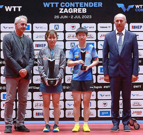 Hirano Miu, дуэт Южной Кореи выиграли WTT Contender в Хорватии-2023