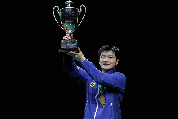 Fan Zhendong завершил еще один год в статусе первой ракетки мира