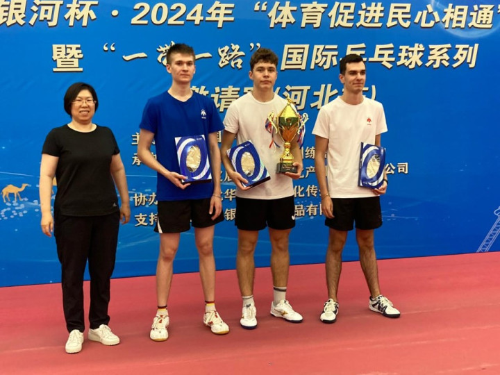 Российские теннисисты выиграли 4 золотых медали в Китае