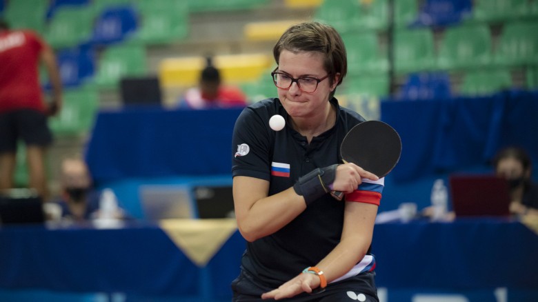 Россия зарабатывает золото на ITTF Para Copa Costa Rica Bicentenario 2021