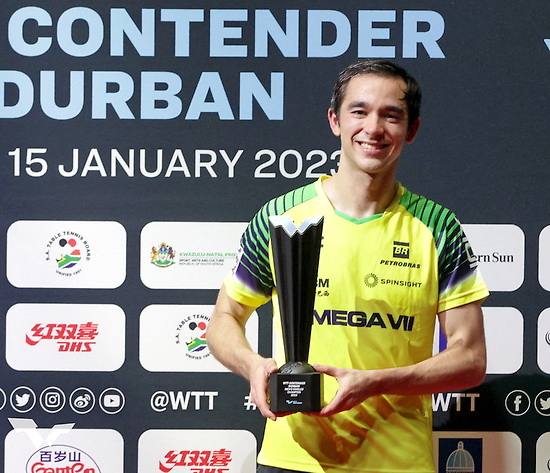 Calderano и Qian Tianyi выиграли WTT Contender по настольному теннису в Южной Африке-2023