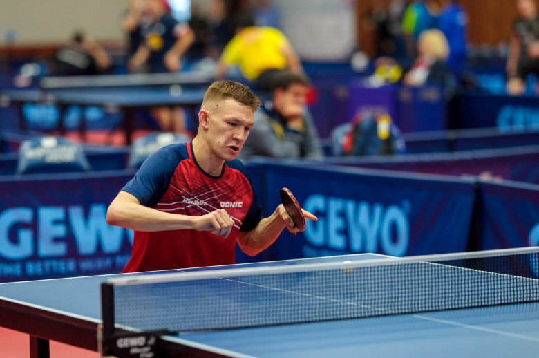 Вильдан Гадиев на Serbia Open 2019 - настольный теннис фото