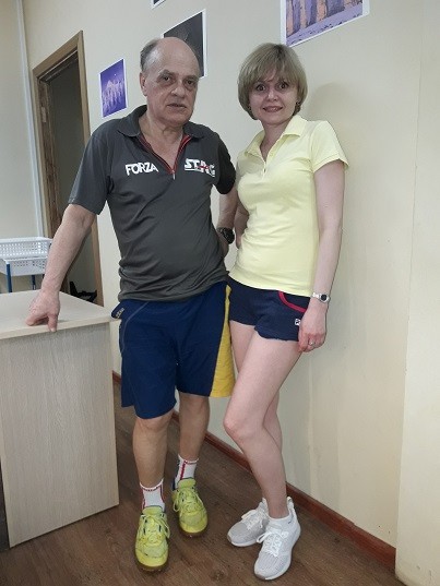 Дима & Валя - настольный теннис фото