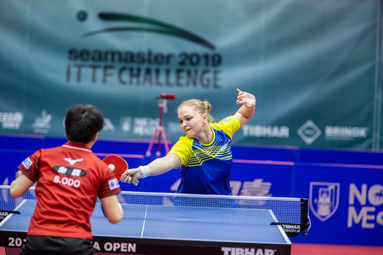 Маргарита Песоцкая на Slovenia Open 2019 - настольный теннис фото