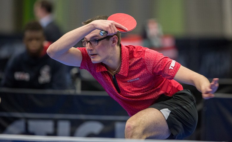 Дмитрий Левайац на Belgium Junior 2019 - настольный теннис фото