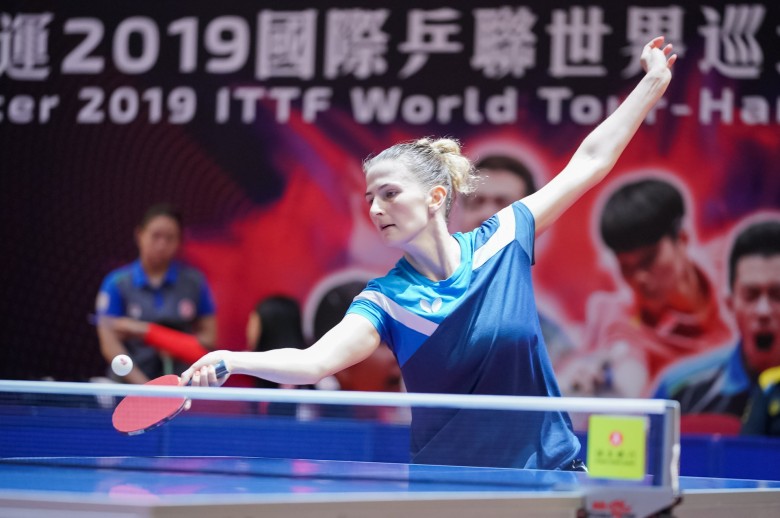 Ольга Воробьёва на Hong Kong Open 2019 - настольный теннис фото
