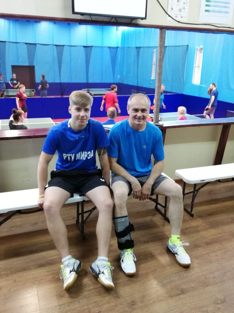 Победители Открытого парного на Дмитровке  - настольный теннис фото