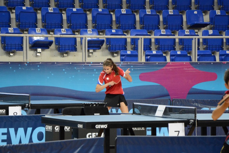 Карина Юсупова на Serbia JC Open 2019 - настольный теннис фото
