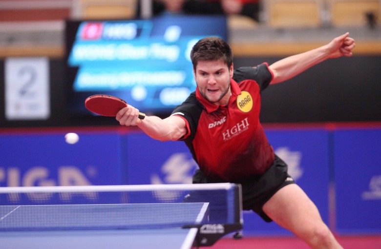 Дмитрий Овчаров на Swedish Open 2019 - настольный теннис фото