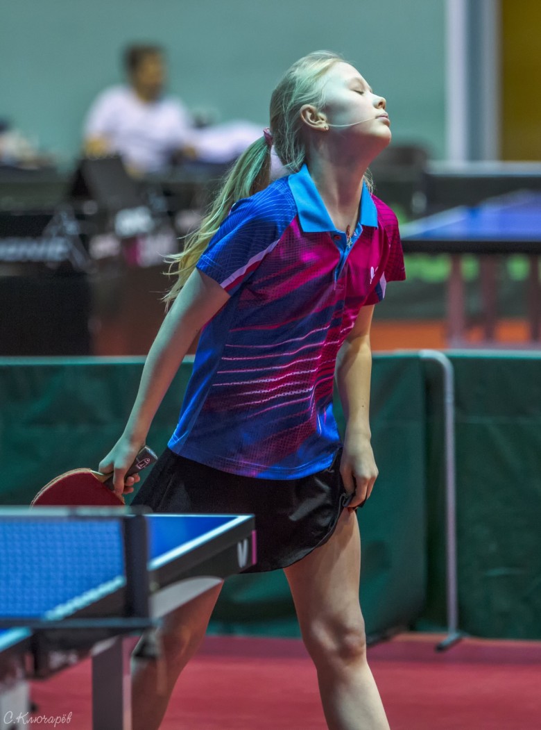 Анастасия Береснева - настольный теннис фото