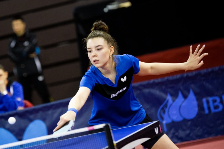 Мария Тайлакова на Spanish Open 2020 - настольный теннис фото