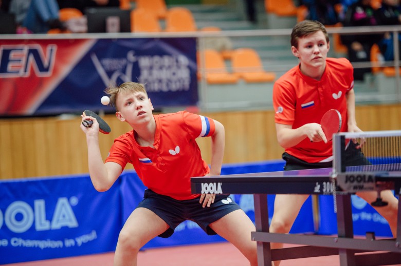 Рыжов и Банников на Czech J&C 2020 - настольный теннис фото