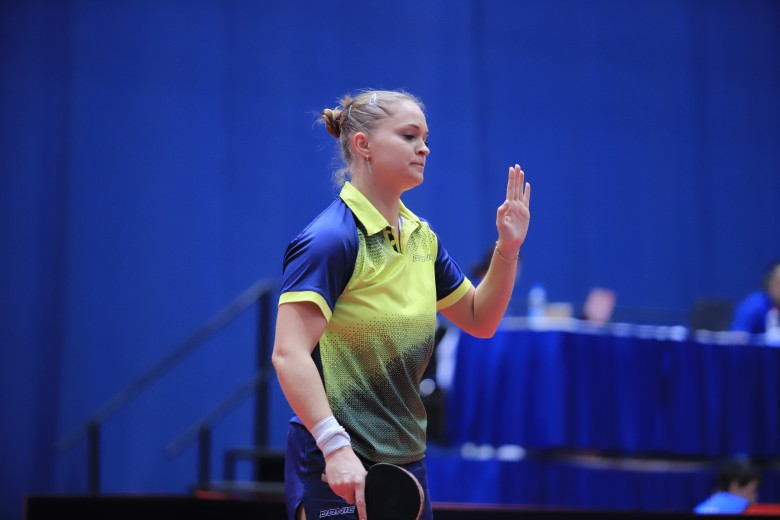 Маргарита Песоцкая на Hungarian Open 2020 - настольный теннис фото