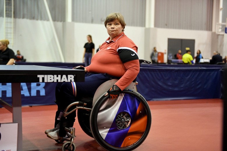 Надежда Пушпашева на Polish Para Open 2020 - настольный теннис фото