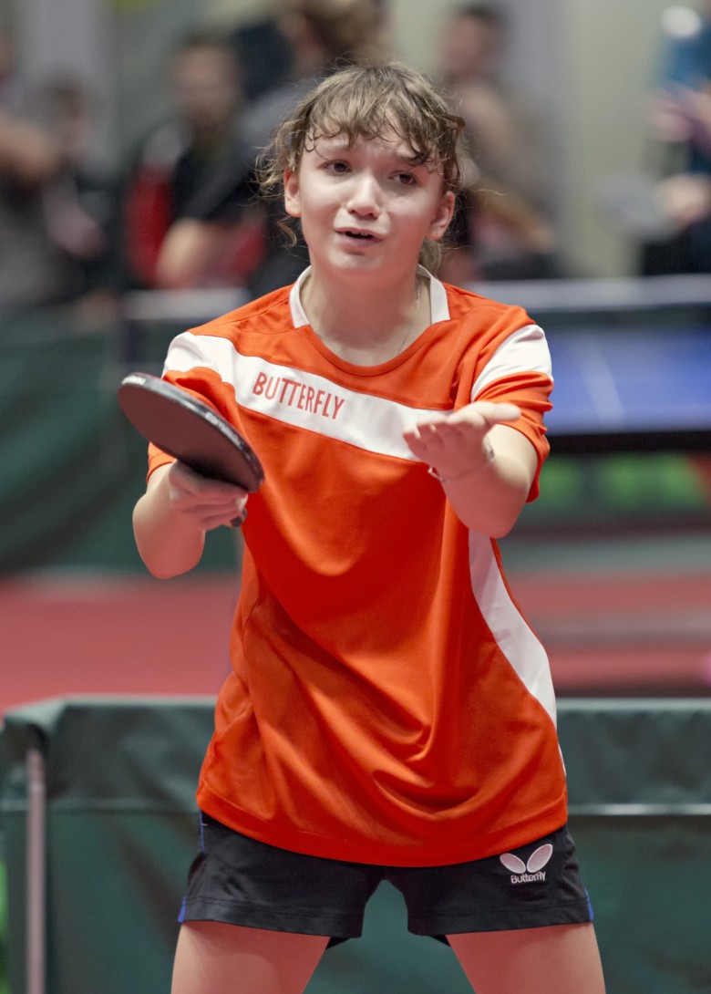 Анастасия Сизова. - настольный теннис фото