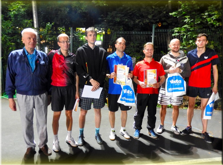 Мужчины-победители Турнир Астафурова 2020 - настольный теннис фото