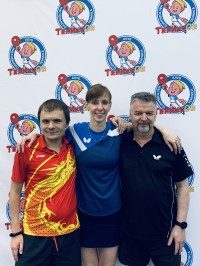 Команда "Красавица и чудовища" на Кубке RTTF (лига-600)