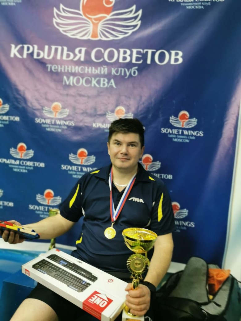 Макаров Алексей - первое место - настольный теннис фото