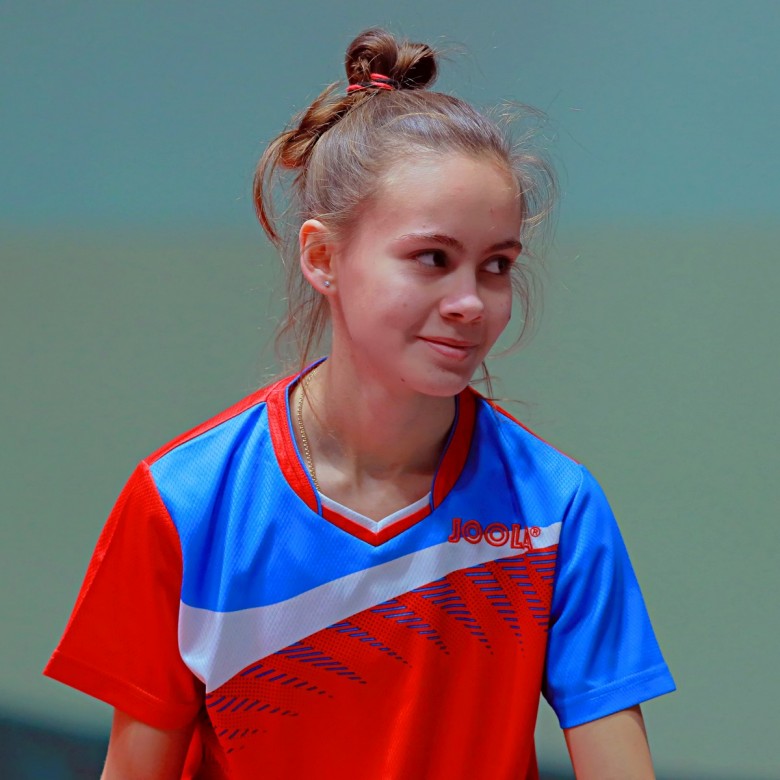 Мария Тарасова. - настольный теннис фото