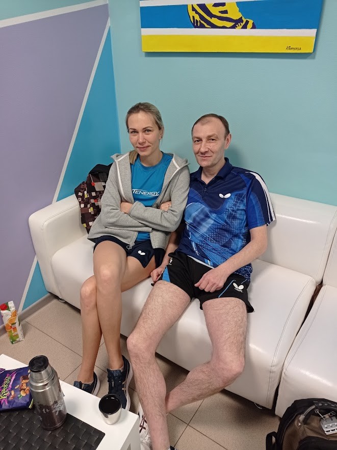 Виктор & Юлия - настольный теннис фото