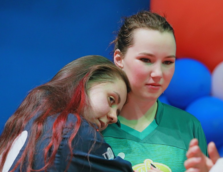 ТОП-16 России 2022, Екатерина Зиронова и Валерия Щербатых. - настольный теннис фото