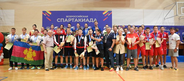 Победители и призеры Всероссийской спартакиады-2022.  - настольный теннис фото
