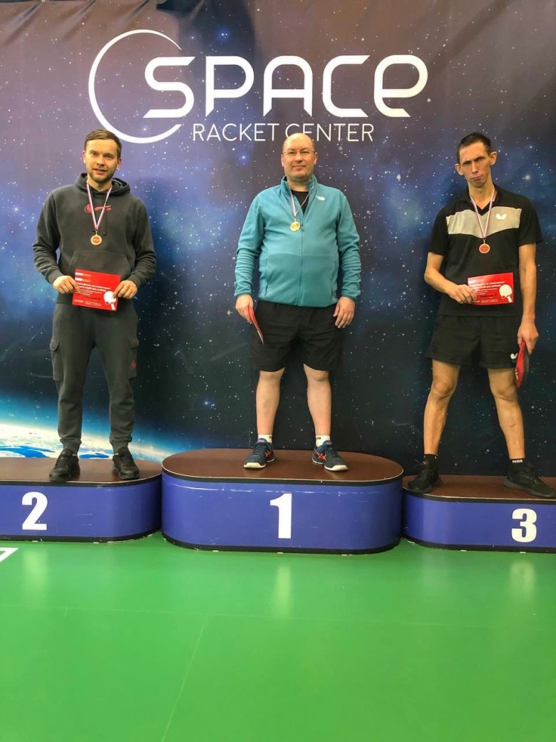Победитель и призеры Space 300 - настольный теннис фото