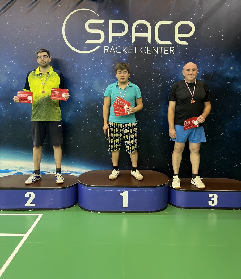 Победитель и призеры Space 425 - настольный теннис фото