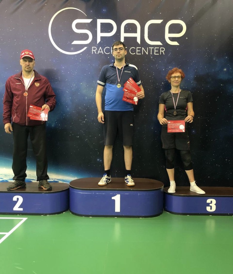 Победитель и призеры Space 425 - настольный теннис фото