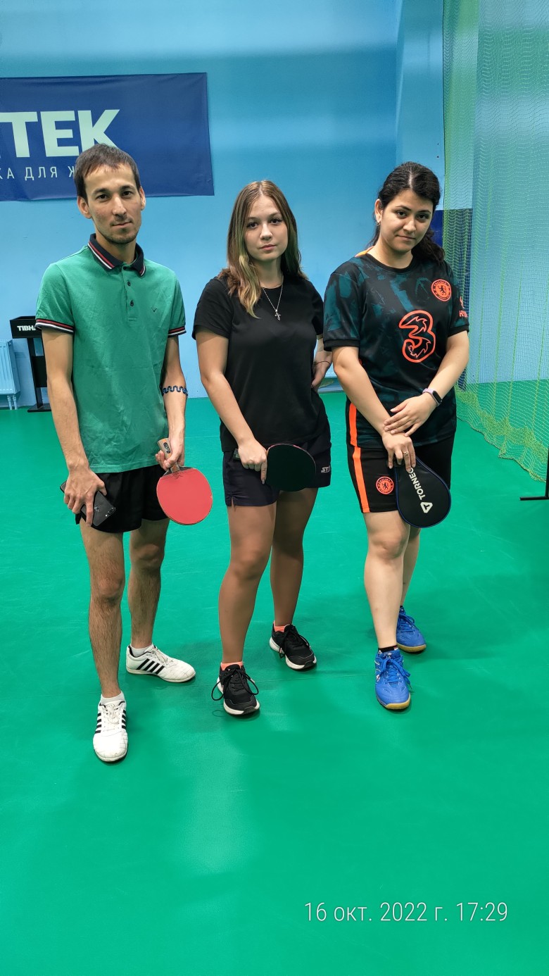 Команда Ашгабат  - настольный теннис фото