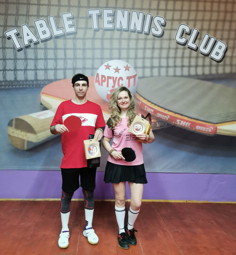 Победители турнира - настольный теннис фото