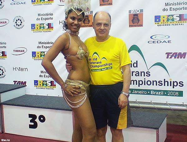 damid и girl  from brazil - настольный теннис фото