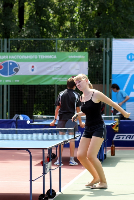 Анна Худякова - настольный теннис фото