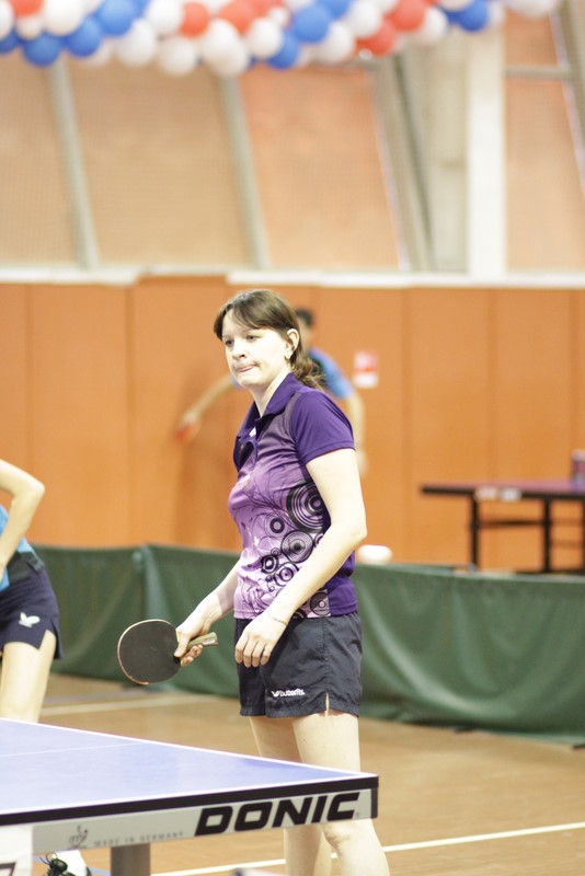 Ирина Шанина - настольный теннис фото