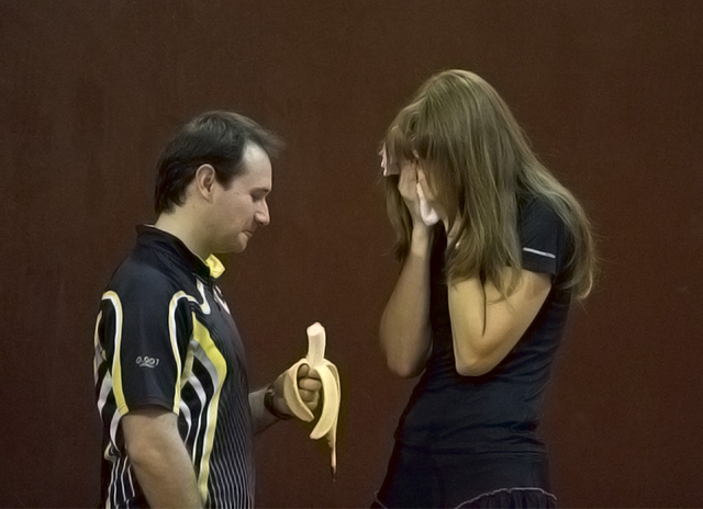 ааа, Сашин банан! - настольный теннис фото