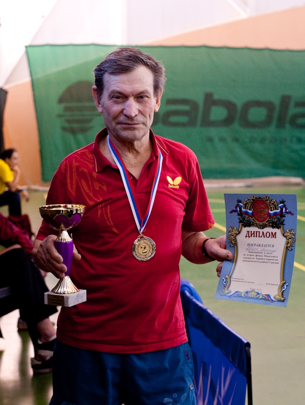 Арапов Александр - 2 место 2-го финала - настольный теннис фото